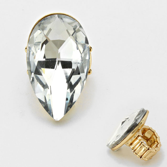 Diamond Stretch Ring Focused Fashions